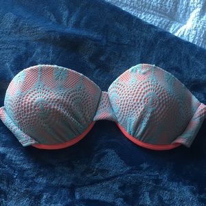 Xhiliration brand strapless bikini top!